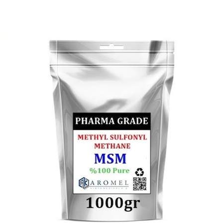 Aromel Msm Metil Sülfonil Metan 1 KG ‎Methyl Sulfonyl Methane