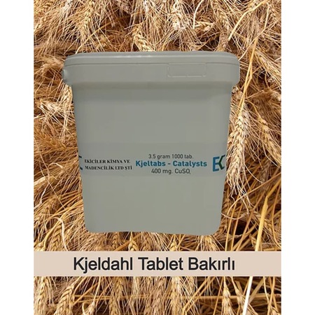 Bakırlı Kjeldahl Katalizör Tablet
