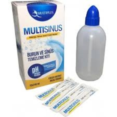 Multisinüs Burun ve Sinüs Temizleme Kiti20X240ML 20 Adet Solüsyon