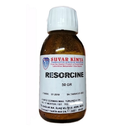 Rezorsin 50 gr, 100 gr Seçenekli Resorcine