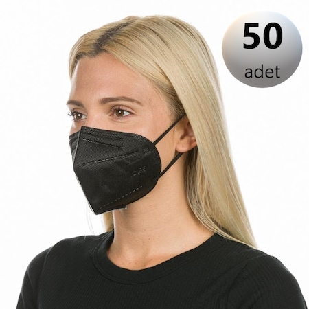 Shırly Siyah N95 Maske 50 Adet