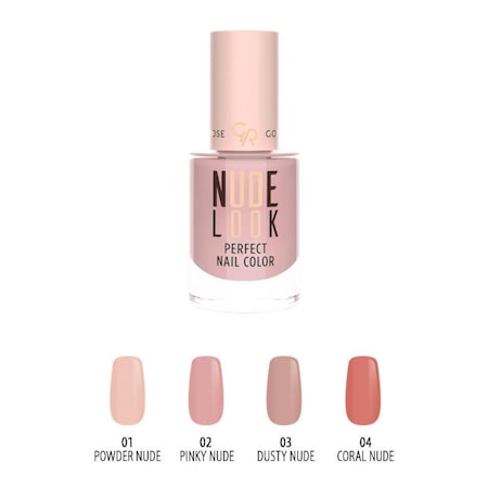 Golden Rose Nude Look Perfect Nail Color Oje No:03