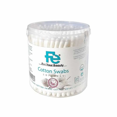 Fe Cotton Swabs Kulak Temizleme Pamuğu 300'lü