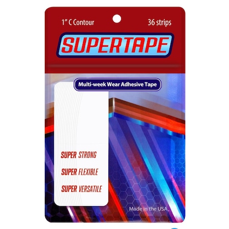 Protez Saç Bandı Super Tape ''C'' (2.5 Cm X 7.5 Cm) 36 Adet