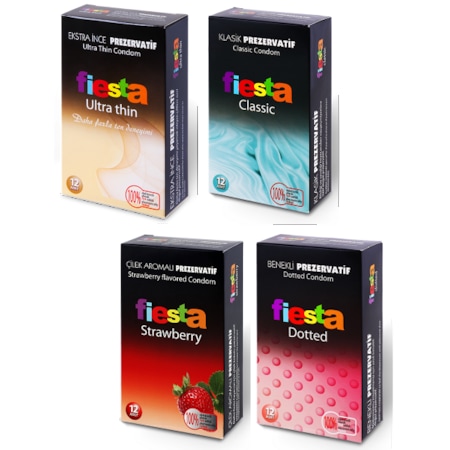 Fiesta Prezervatif İlişkinize Aroma Kazandırır