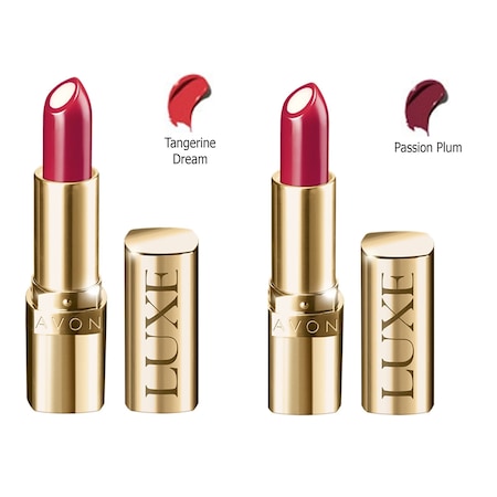 2 Adet Avon Luxe Ruj Tangerne Dream Passion Plum N11com