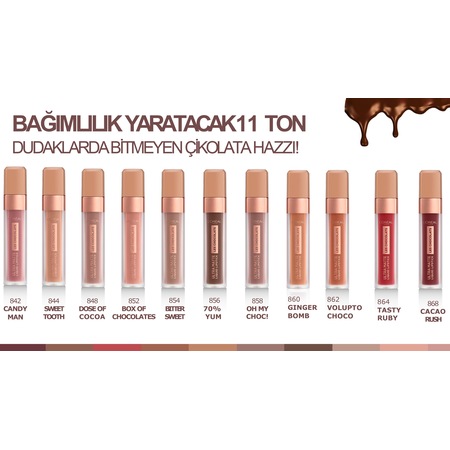 Loréal Paris Les Chocolats Likit Mat Ruj 842 Candy Man N11com