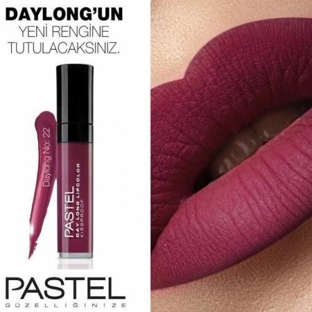 Pastel Kissproof Daylong Likit Mat Ruj 22 Numara N11com