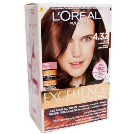 Loreal Paris Excellence Creme Sac Boyasi 4 32 Altin Koyu Kahve Fiyatlari Ve Ozellikleri