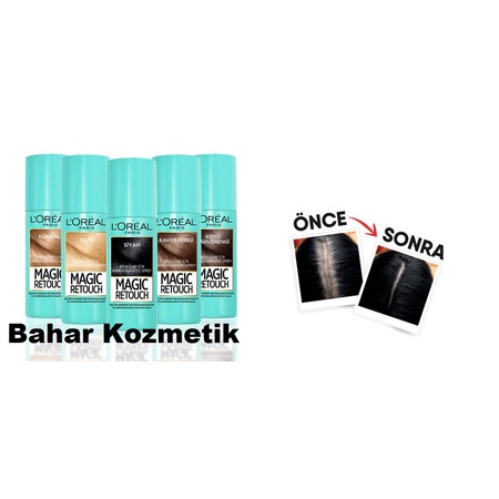 L Oreal Paris Magic Retouch Koyu Dipleri Kapatici Sprey Acik Sari Watsons
