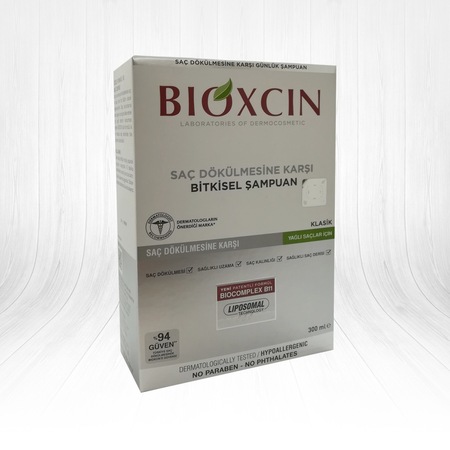 Bioxcin Yağlı Saçlar için Saç Dökülmesine Karşı Şampuan 300 ML