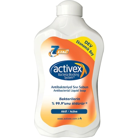 Activex Sıvı Sabun ile Bakterilere Son