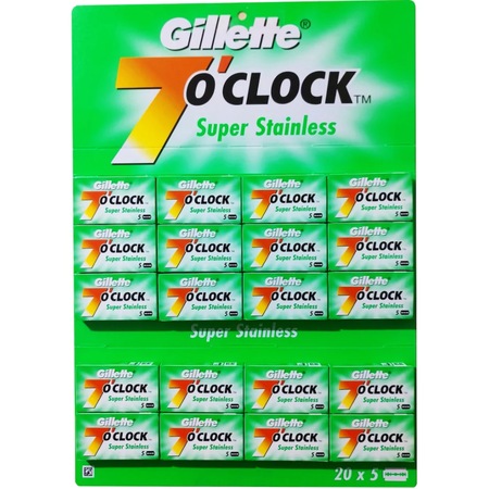 Gillette 7 O'Clock Super Stainless Jilet 2 x 50'li