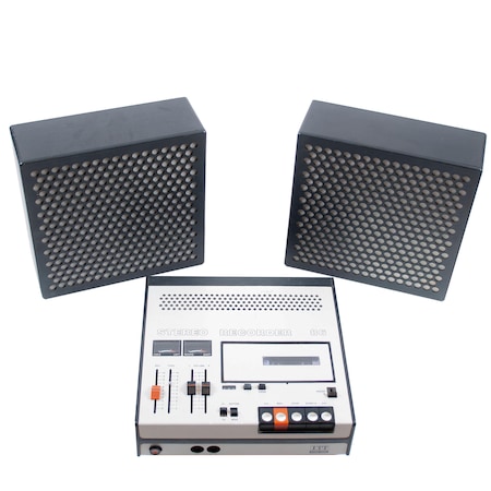 Antika ITT Schaub Lorenz Stereo Recorder 86 Kasetçalar ve Kayıt
