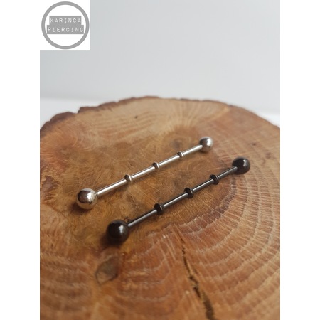 Harry Potter) Industrial Kulak Piercing 