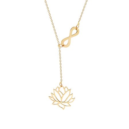 Altin 14 Ayar Lotus Cicegi Kolye Sn01282570 Gulaylar Com