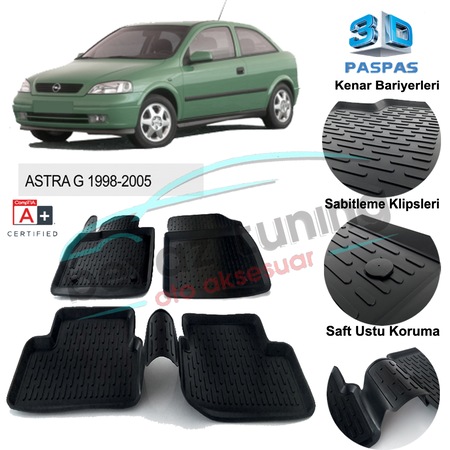 Opel Astra G 4d Havuzlu Paspas A Kalite 1998 Uzeri Fiyati