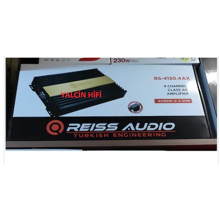 Reiss Audio Rs 4150 4 Ax Stero Ve Mono 10bin Wat 2ohm 4ch 0wrms Fiyatlari Ve Ozellikleri