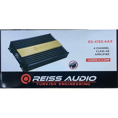 Reiss Audio Rs 4150 4ax Anfi 4ohm 150wx4ch Rms 2ohm 2x600w Fiyatlari Ve Ozellikleri