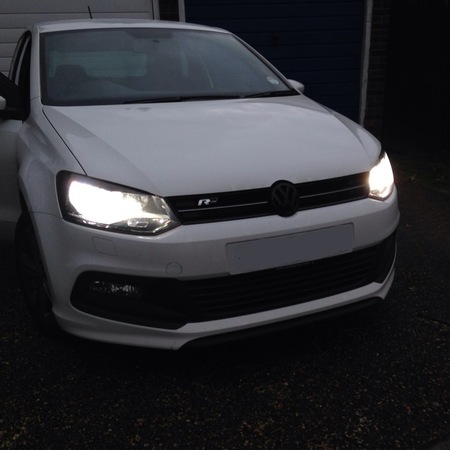 vw polo xenon