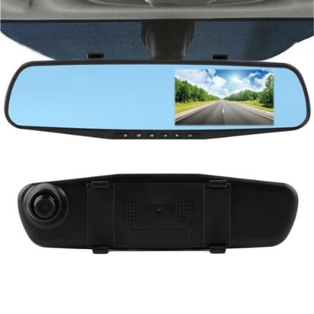 Araç İçi Kamera Dikiz Ayna Ön Arka 4.3" 1080p Kingboss Sl ...
