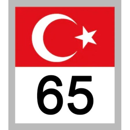 65 Van Turk Bayragi Ve Plaka Kodu On Cam Sticker Yapistirma Fiyatlari Ve Ozellikleri