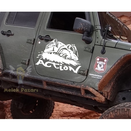 Off Road Jeep >> Action Off Road Jeep Araba Sticker Off Road Jeep >> Action Off Road Jeep Araba Sticker