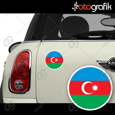 Otografik Azerbaycan Azeri Bayrak Arma Oto Sticker Fiyatlari Ve Ozellikleri