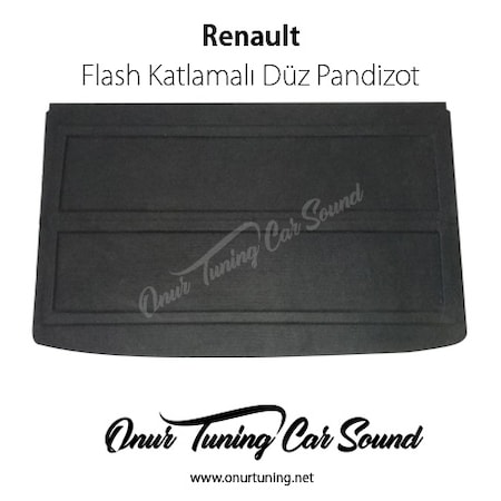 Renault Flash - Rainbow Hb Katlamalı Bagaj Pandizot