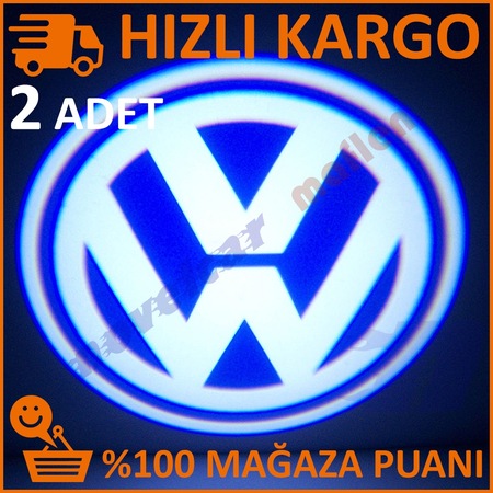 Volkswagen kapı altı led lazer logo fiyatı