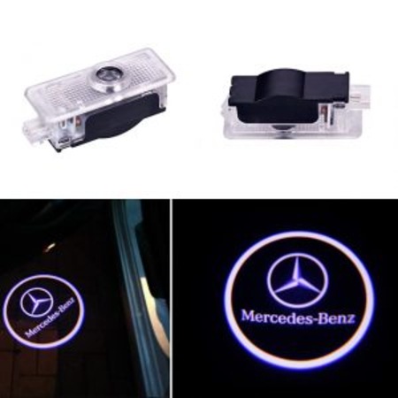 Mercedes kapı altı logo