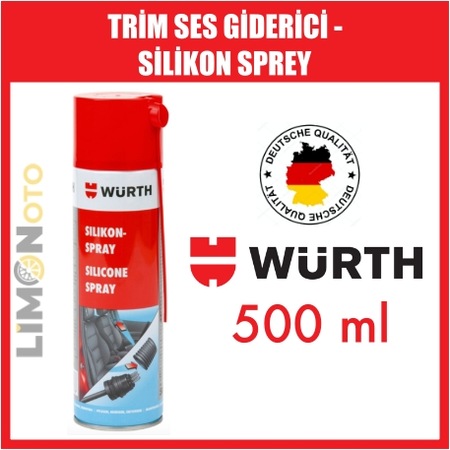 Wurth Silikon Sprey Trim Ses Giderici Skt 2022 Fiyatlari Ve Ozellikleri