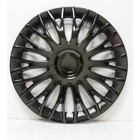 n11 Jant Kapağı Takımı 13-14-15-16 Inç Piano Black Amblem Hediyeli