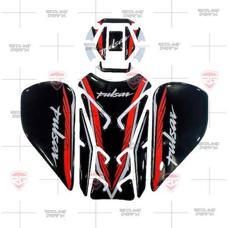 bajaj pulsar tank pad