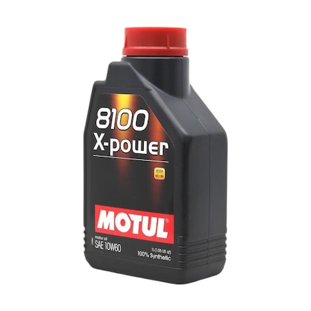 Motul 8100 X-Power 10W-60 Tam Sentetik Motor Yağı 4 x 1 L