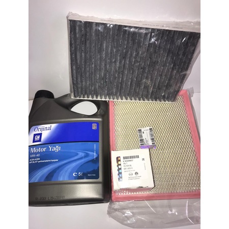 Opel Astra G 1 4 1 6 Periyodik Bakim Seti Gm 10w40 Motor Yagli Fiyati