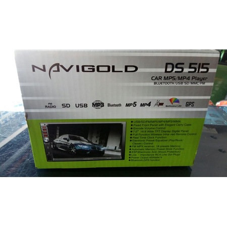 NAVİGOLD DS-515 DOUBLE TEYP