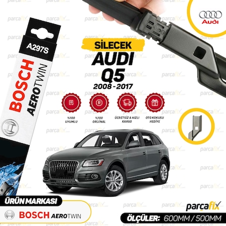 Audi Q5 Bosch Aerotwin A297s Silecek Takimi 2008 2017 N11 Com