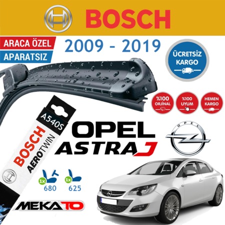 Bosch Opel Astra J Silecek Takimi Aerotwin 2009 2017 N11 Com