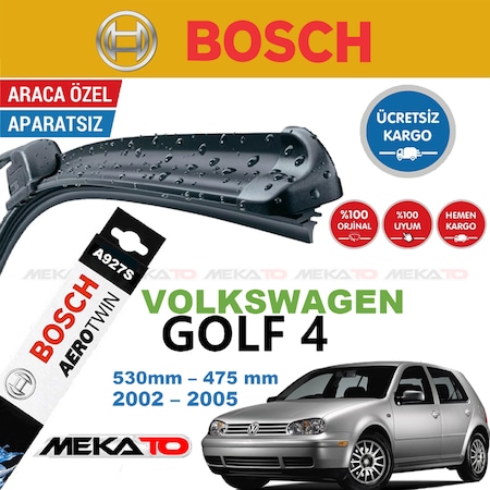 Bosch Vw Golf Iv 4 Silecek Seti Aerotwin 2002 2005 N11 Com