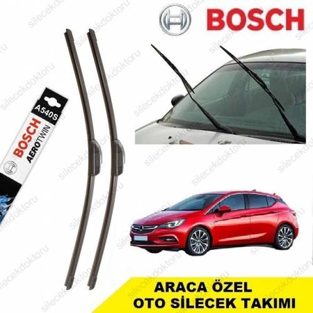 Opel Astra K Silecek Takimi 2015 2018 Bosch Aerotwin Set A540s