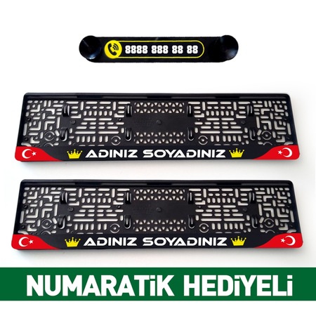 n11 Numaratik Hediyeli Plakalık