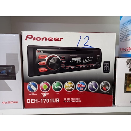 PİONEER DEH-1701UB CD USB AUX OTO TEYP