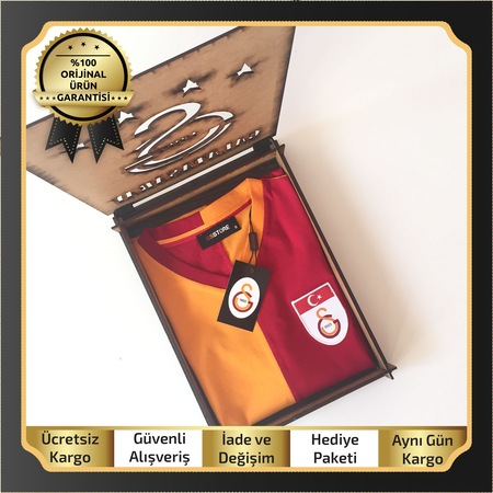 Galatasaray Orijinal Hediyelik Ahşap Kutulu Metin Oktay ...