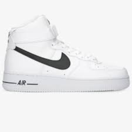 air force 1 high top white and black