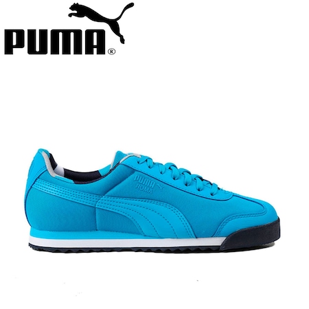 Puma Roma Basic Geometric Camo Jr Mavi 