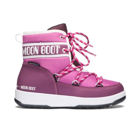 Siyah Erkek Cocuk Kar Botu 34051400 002 Moon Boot We Quilted Jr Met Wp Black Silver