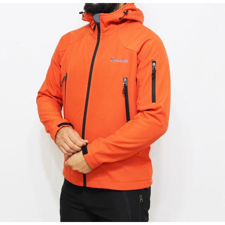 Mudwill Softshell Erkek Mont Ceket Haki Siyah