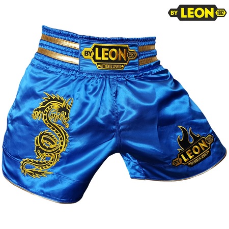 Aksaspor Leon Dragon Muay Thai Ve Kick Boks Şortu Mavi