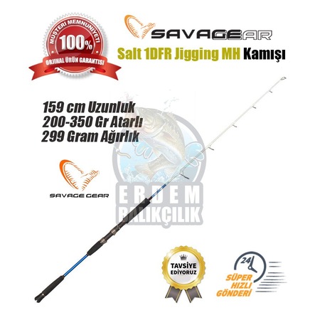 Savagear Salt Cane 1dfr Jigging 1 59m 200 350gr